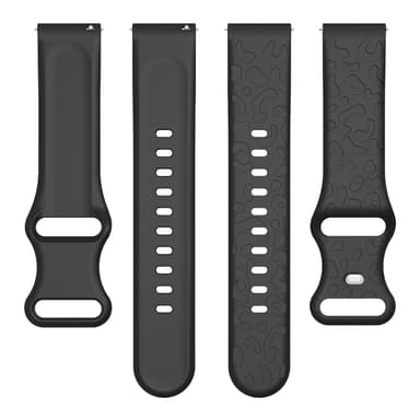 22 mm Klockarmband i Silikon, Samsung Gear S3 Classic, Huawei Watch 3,