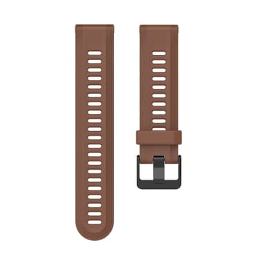 Klockarmband i Silikon för Garmin Forerunner 265/965 Brun