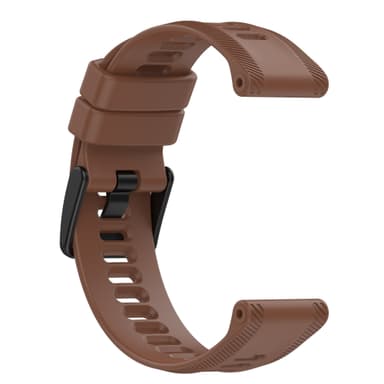 Klockarmband i Silikon för Garmin Forerunner 265/965 Brun