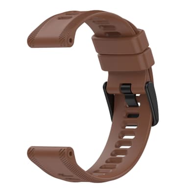 Klockarmband i Silikon för Garmin Forerunner 265/965 Brun