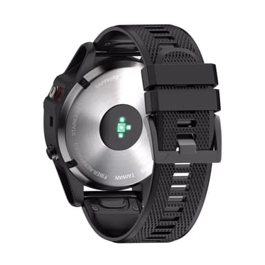 Klockarmband 26 mm Svart