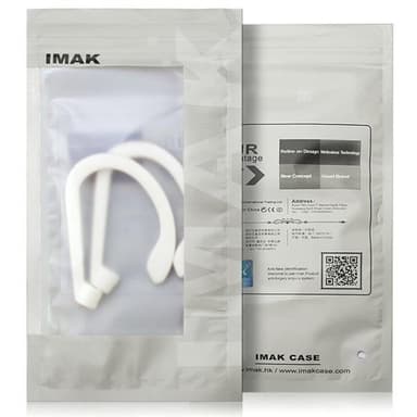 Öronbyglar för AirPods Vit