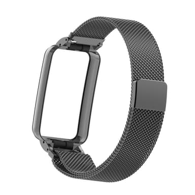 Klockband i Rostfritt Stål för Xiaomi Band 7 Pro Svart