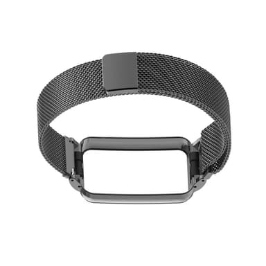 Klockband i Rostfritt Stål för Xiaomi Band 7 Pro Svart