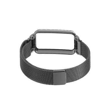 Klockband i Rostfritt Stål för Xiaomi Band 7 Pro Svart