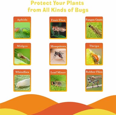 20-pack Flugfångare / Flugfälla / Klibbig insektsfälla Blomma