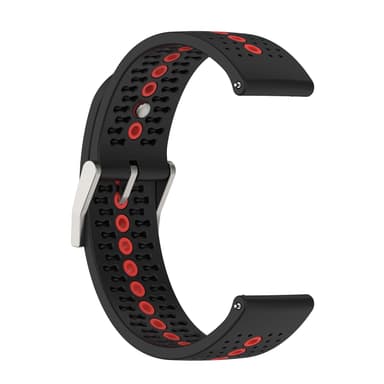 Färgglatt Klockarmband 22MM för Suunto Race S Watch Blå + Grå