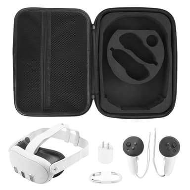 Förvaringsväska för Meta Oculus Quest 3 Svart