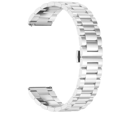 Klockarmband i Rostfritt stål för Xiaomi 22mm Silver