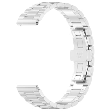 Klockarmband i Rostfritt stål för Xiaomi 22mm Silver
