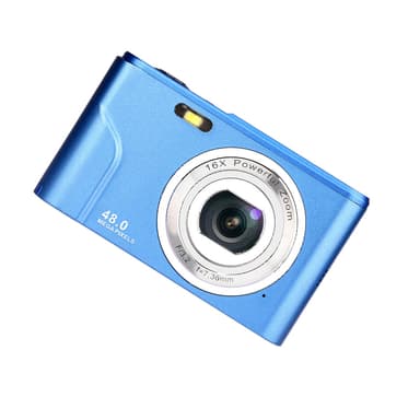 Digitalkamera 1080P 48 Megapixel 16x zoom Blå