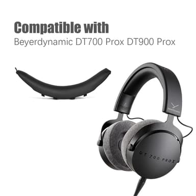 Kudde för huvudbåge till Beyerdynamic DT 770 PRO, DT 900 PRO X Svart