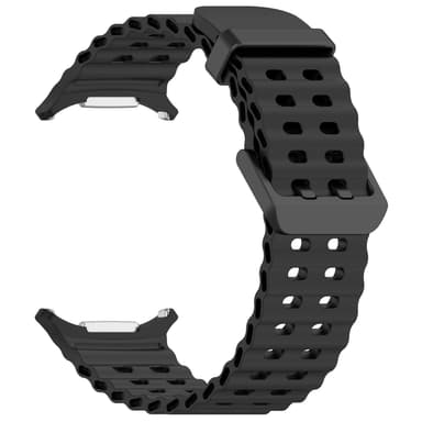 Klockarmband i Silikon för Samsung Watch Ultra 47mm Svart