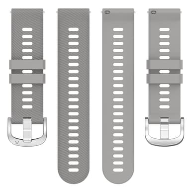 20 mm Universal Cross-Pattern Silicone Watch Band för Samsung, Garmin,