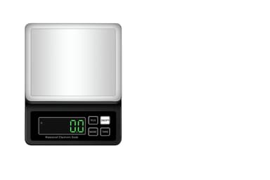 Elektronisk Digitalvåg Svart 5 kg/0,1 g
