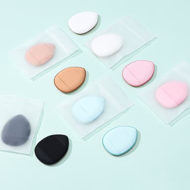 Finger Puff Makeup Svampar 5-pack Svart