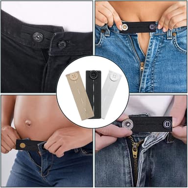 Elastisk midjeförlängare 3-pack 3-pack