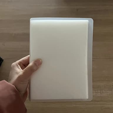 Fotoalbum med 100 Fickor för Foton Transparent