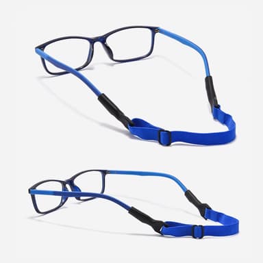Elastiska glasögonsnoddar - Justerbara Sportband 2-pack
