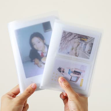 Fotoalbum med 100 Fickor för Foton Transparent