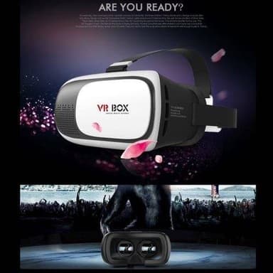 VR BOX 2.0 3D-glasögon med Bluetooth och fjärrkontroll - 3,5-6"" skärm