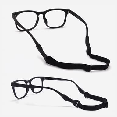 Elastiska glasögonsnoddar - Justerbara Sportband 2-pack