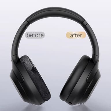 Ersättning av öronkuddar för Sony MDR-1000X WH-1000XM2 Grå