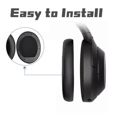 Ersättning av öronkuddar för Sony MDR-1000X WH-1000XM2 Grå