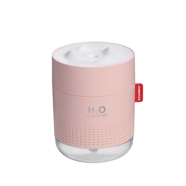 500ml Luftfuktare med Tyst Drift, Automatisk Avstängning Rosa