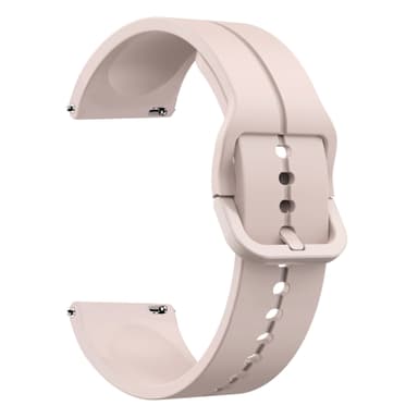 Klockarmband i Silikon Rosa 22 mm