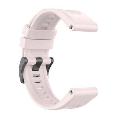 Klockarmband i Silikon för Garmin Quatix 7 Pro 22mm Rosa