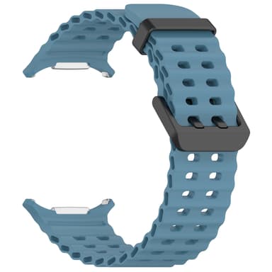 Klockarmband i Silikon för Samsung Watch Ultra 47mm Ljusblå