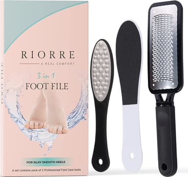 Fotrasp och Fotfil 3-pack