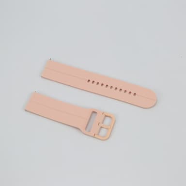 Klockarmband i Silikon Rosa 22 mm