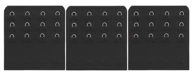 BH Förlängningsrem - 3 pack Svart