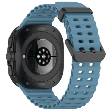 Klockarmband i Silikon för Samsung Watch Ultra 47mm Ljusblå