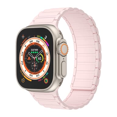 Magnetisk silikonrem för Apple Watch 1/2/3/4/5/6/7/8/9, Apple Watch SE