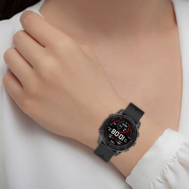 22mm Silikonarmband för Garmin Epix Pro 47mm/Fenix 7/Fenix 7 Pro Svart