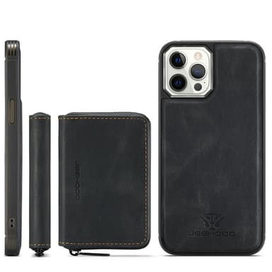 Magnetisk plånboksfodral med korthållare för iPhone 15-serien iPhone 1
