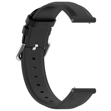 22 mm Klockarmband i läder till CMF BY NOTHING Watch Pro Svart