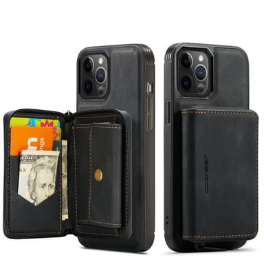 Magnetisk plånboksfodral med korthållare för iPhone 15-serien iPhone 1
