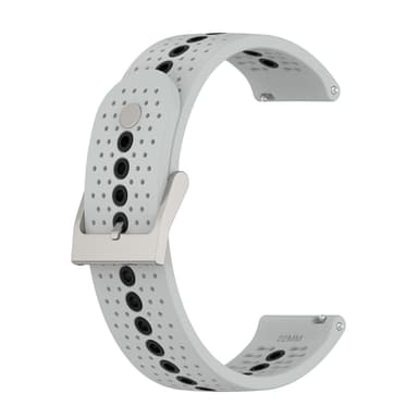 Färgglatt Klockarmband 22MM för Suunto Race S Watch Blå + Grå
