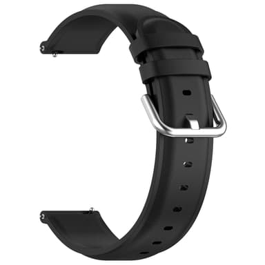 22 mm Klockarmband i läder till CMF BY NOTHING Watch Pro Svart