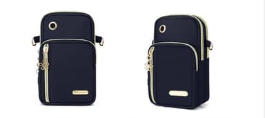 Crossbody-Väska i Oxford-tyg Mörkblå