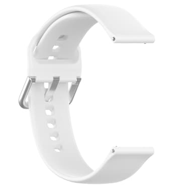 20 mm Silikonarmband för Garmin/Vivomore Vit