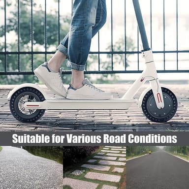 2-pack punkteringsfria däck till Xiaomi elscooter