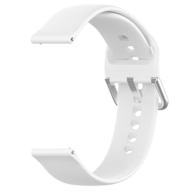 20 mm Silikonarmband för Garmin/Vivomore Vit