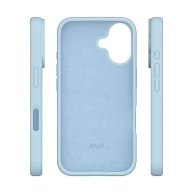 Etteri Silikonskal till iPhone 16 Plus - Ljusblå