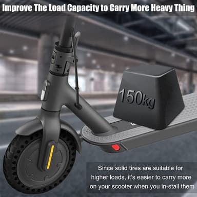 2-pack punkteringsfria däck till Xiaomi elscooter