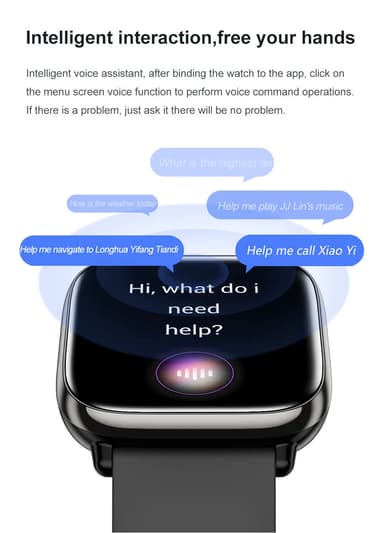 IP68 vattentät Smartklocka Fitness Tracker